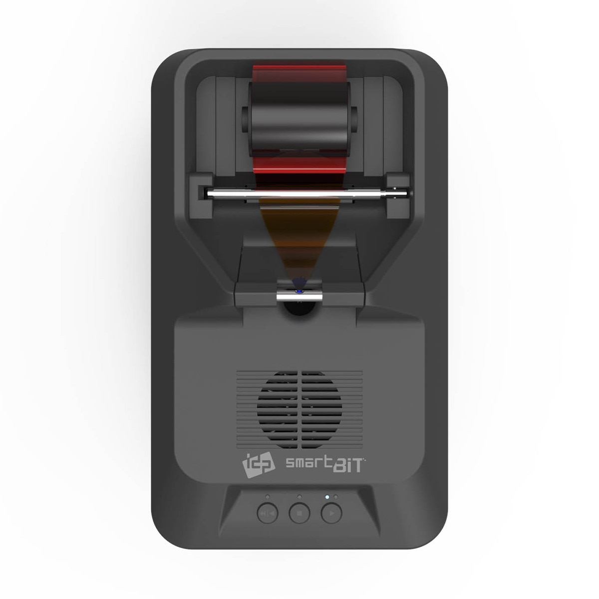smart-bit shredder overhead view